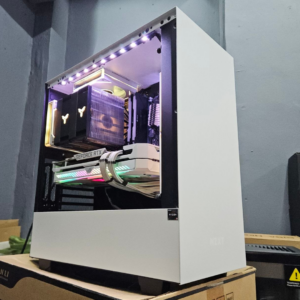 White NZXT Desktop Gaming PC | Ryzen 9 3900X + RTX 3070